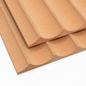 Painel MDF Côncavo Estilo U